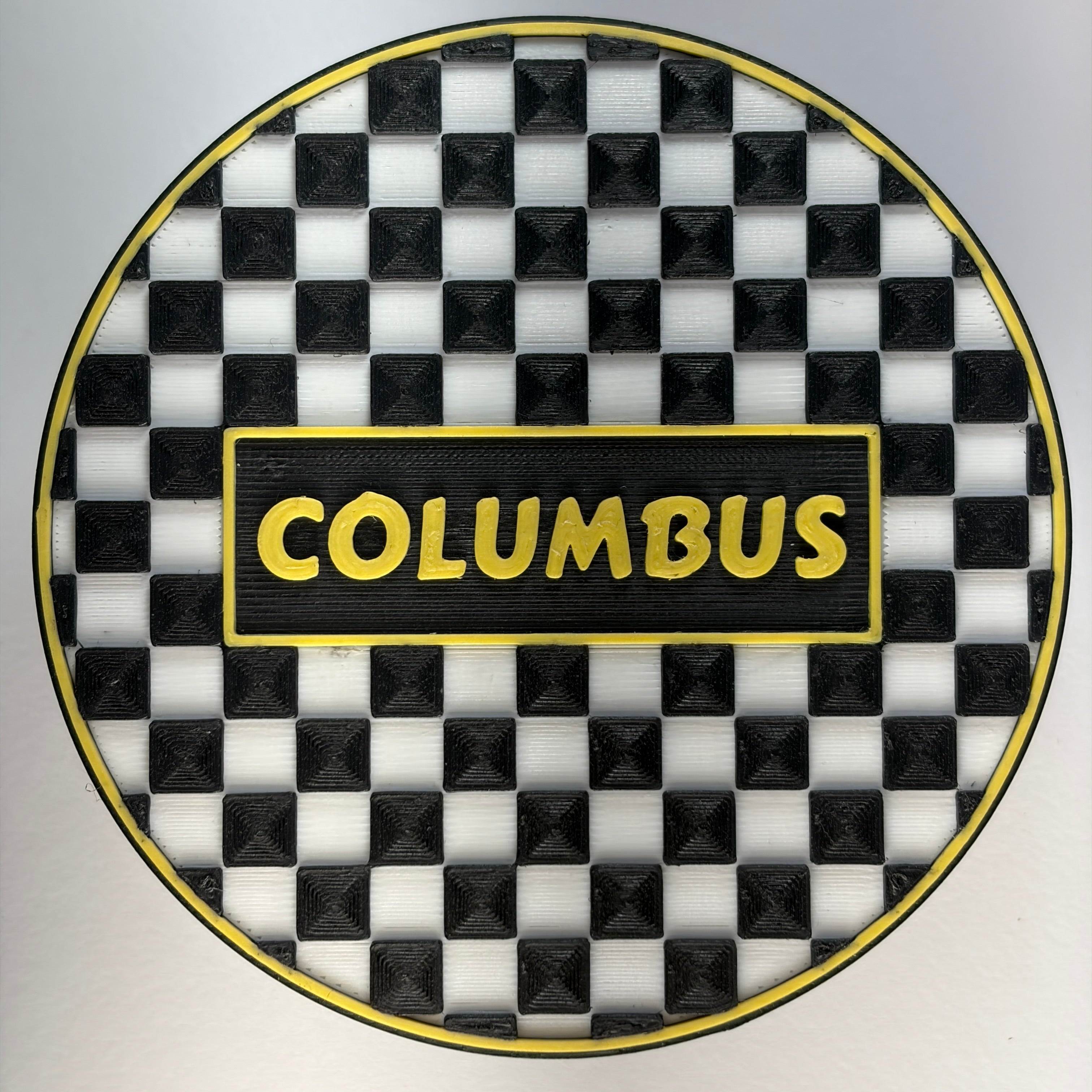 Customizable Text/Color Coaster (Four Pack)