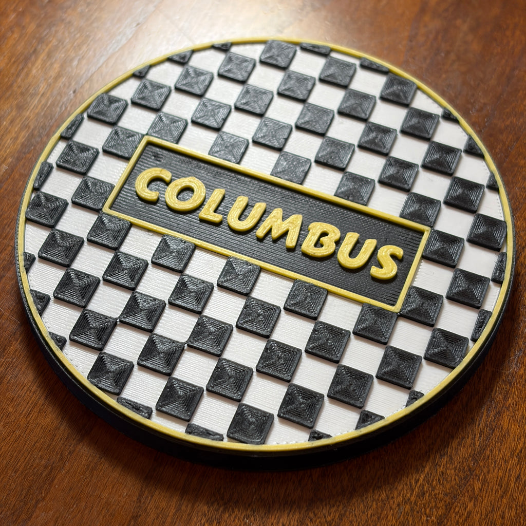 Customizable Text/Color Coaster (Four Pack)